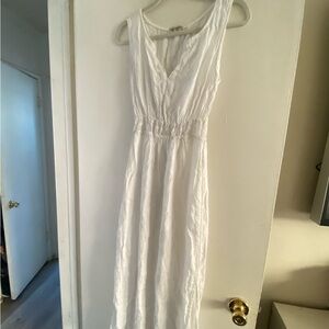 Maxi long white dress